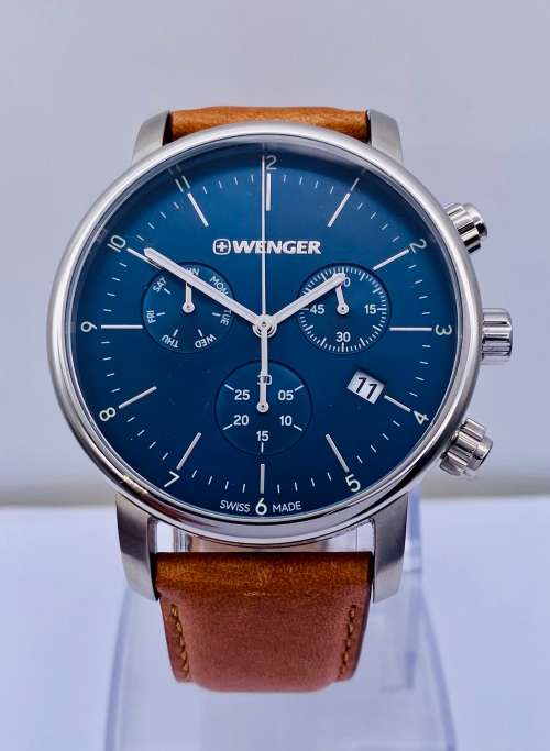 *WENGER PILOTS SWISS CHRONOGRAPH WATCH* R1 BIDS!