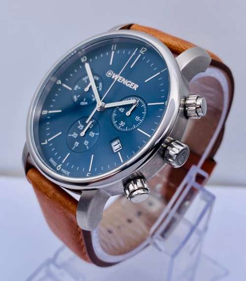 *WENGER PILOTS SWISS CHRONOGRAPH WATCH* R1 BIDS!