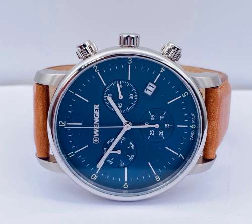 *WENGER PILOTS SWISS CHRONOGRAPH WATCH* R1 BIDS!