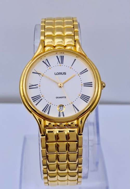 *LORUS LADIES GOLD DRESS WATCH* R1 BIDS
