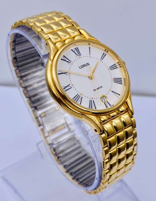 *LORUS LADIES GOLD DRESS WATCH* R1 BIDS