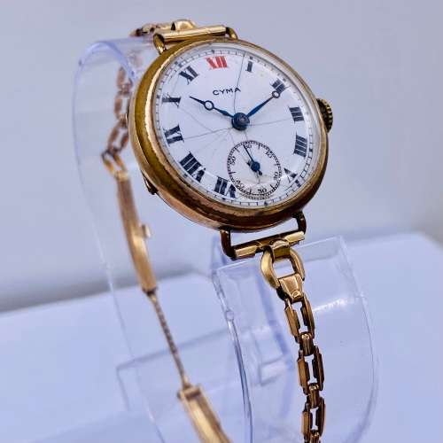 *CYMA VINTAGE SPIDER POCKET WRISTWATCH* R1 BIDS