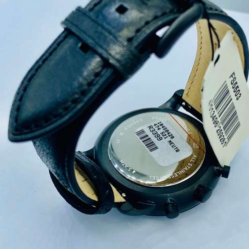 *FOSSIL NEUTRA BLACK CHRONOGRAPH MENS WATCH* R1 BIDS!!!