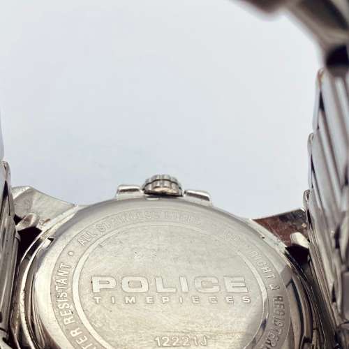 *POLICE STEEL MAXI DAY-DATE MENS WATCH*R1 BIDS
