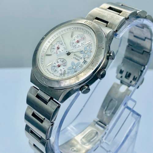 *CITIZEN LADIES WICCA STEEL DRESS WATCH*R1 BIDS!!!