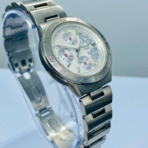 *CITIZEN LADIES WICCA STEEL DRESS WATCH*R1 BIDS!!!