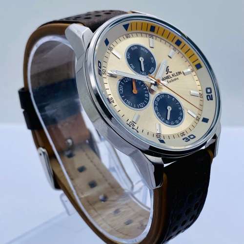 *DANIEL KLEIN CHRONOGRAPH MENS DRESS WATCH* R1 BIDS!!!