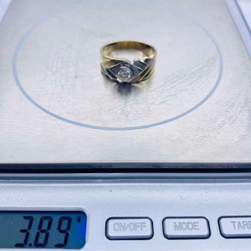 *0.40CT VS CLARITY CHUNKY DIAMOND CYCLOPS RING*