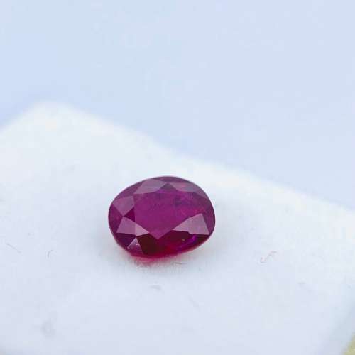 *0.90CT CUSHION CUT RUBY* R1 BIDS