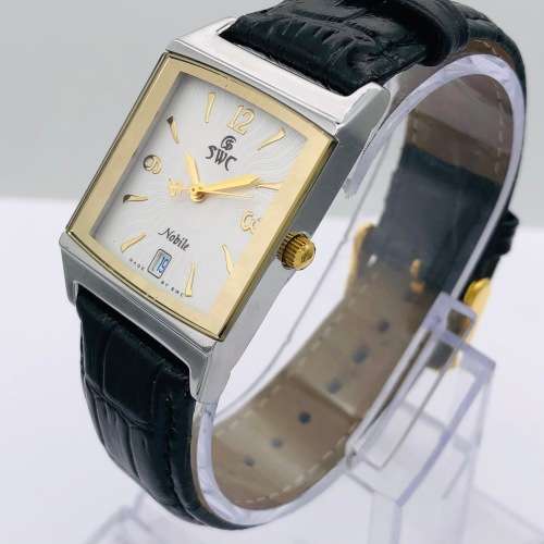 *SWC NOBILE DATE DRESS WATCH*R1 BIDS!!!