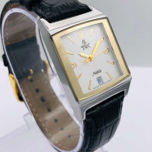 *SWC NOBILE DATE DRESS WATCH*R1 BIDS!!!