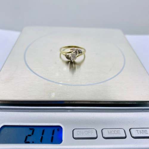 *BEAUTIFUL MARQUISE CUT DIAMOND SOLITAIRE RING* R1 BIDS