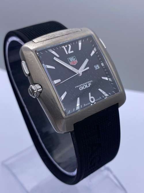 *TAG HEUER GOLF TITANIUM* TIGER WOODS EDITION!