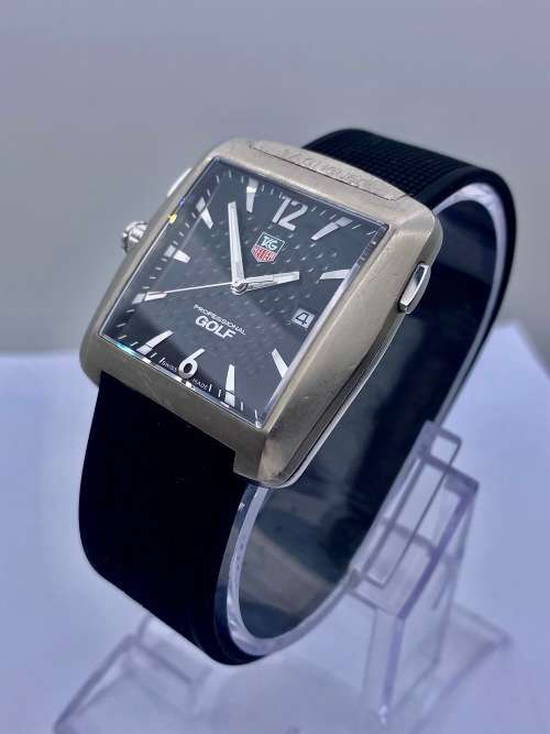 *TAG HEUER GOLF TITANIUM* TIGER WOODS EDITION!