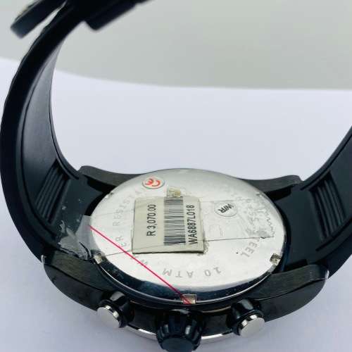 *STERLING BLACKOUT CHRONOGRAPH MENS WATCH* NEW!