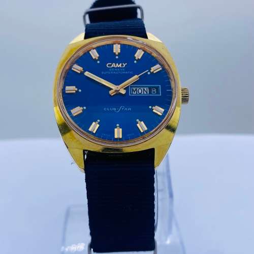 *CAMY CLUB-STAR SUPERAUTOMATIC SWISS WATCH*R1 BIDS!!!