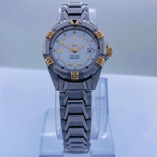 *TISSOT PR100 LADIES TWO-TONE DRESS WATCH* R1 BIDS!