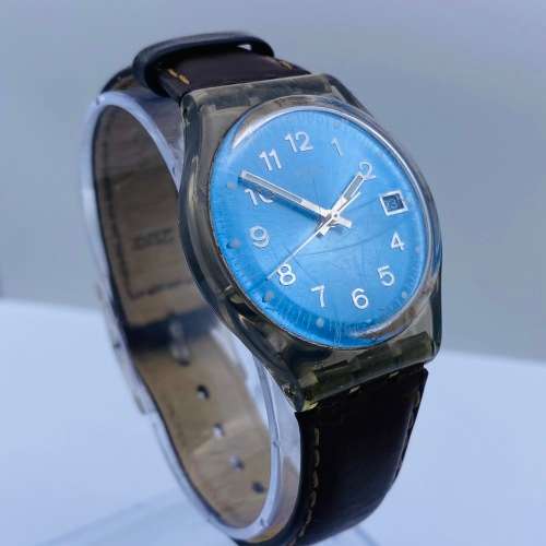 *STUNNING COLLECTORS SWATCH DRESS WATCH* R1 BIDS!