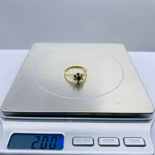 *18CT DIAMOND & RUBY CLUSTER RING* R1 BIDS