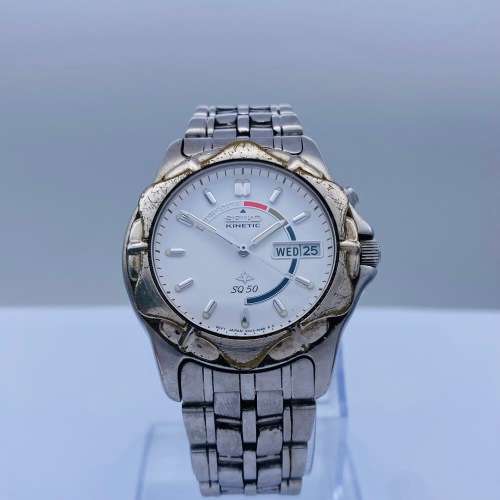 *SEIKO KINETIC AUTO RELAY VINTAGE WATCH* SEE DESCRIPTION!