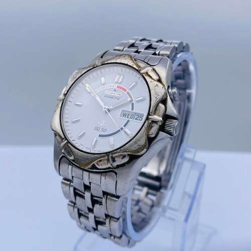 *SEIKO KINETIC AUTO RELAY VINTAGE WATCH* SEE DESCRIPTION!