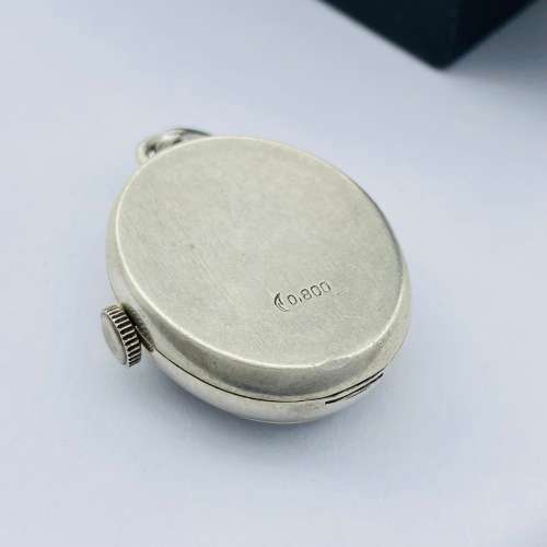 *CREATION B SOLID SILVER LADIES POCKETWATCH* R1 BIDS!!!