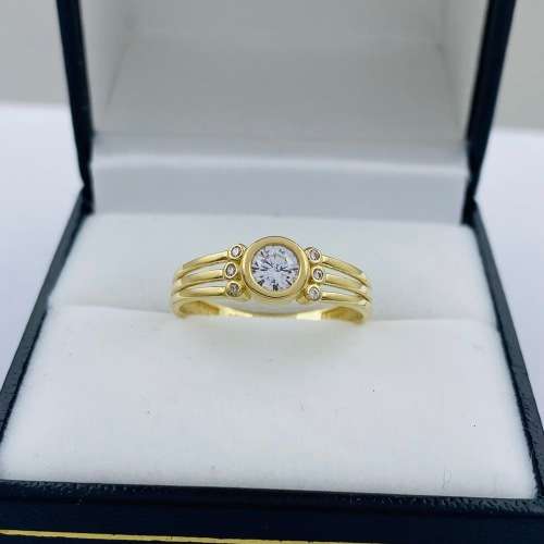 *STUNNING NWJ 0.40CT DIAMOND SPINDLE RING* R1 BIDS!