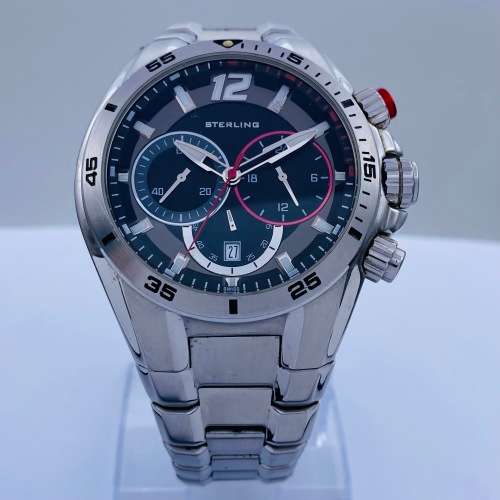 STERLING SPORTS CHRONOGRAPH MENS WATCH STUNNING WATCH bobshop .za