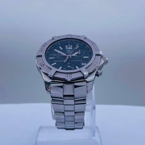 *TAG HEUER PROFESSIONAL AQUARACER GMT CHRONOGRAPH LUXURY WATCH* R1 BIDS!