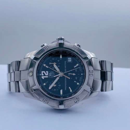 *TAG HEUER PROFESSIONAL AQUARACER GMT CHRONOGRAPH LUXURY WATCH* R1 BIDS!