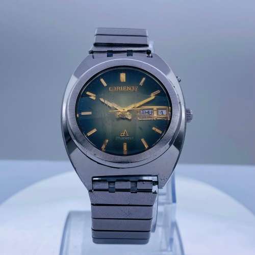 *ORIENT 17 JEWELS VINTAGE COLLECTORS MENS DAY-DATE WATCH* R1 BIDS!
