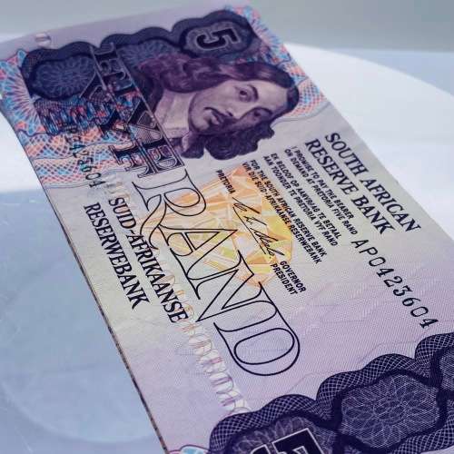 *SERIALIZED 5X OLD SA COLLECTORS FIVE RAND NOTES* R1 BIDS!!!