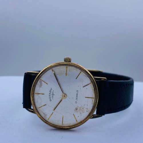 *COLLECTORS ROTARY 17 JEWELS SWISS WATCH* GREAT VINTAGE!