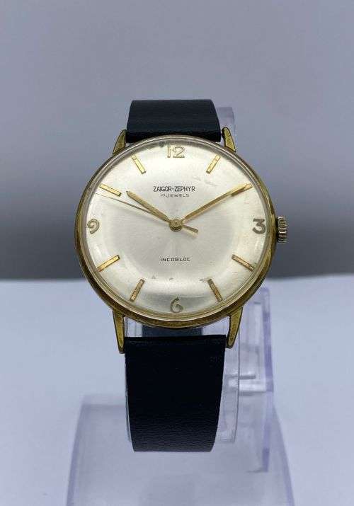 *LUXURY ZAIGOR-ZEPHYR 17 JEWELS SWISS WATCH* R1 BIDS!