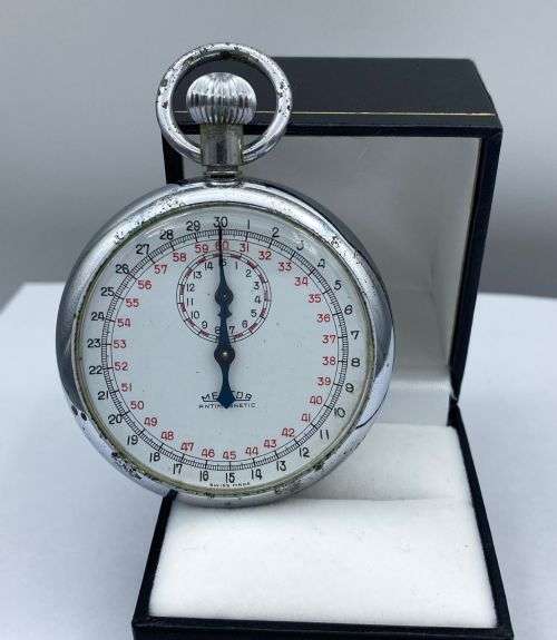 *BEAUTIFUL MENTOR SWISS COLLECTORS STOPWATCH * R1 BIDS!!!