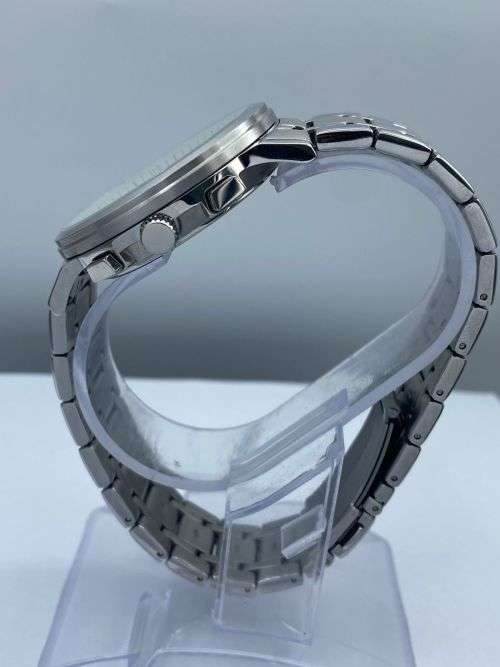 *NEW STERLING CLASSIC STEEL CALENDAR CHRONO WATCH* R1 BIDS!