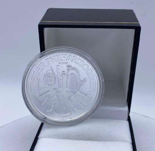 ***AUSTRIAN .999 SILVER 1OZ PHILHARMONIC COIN* R1 BIDS!
