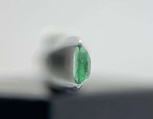 ***EGL 0.47CT ROUND CUT MEDIUM-DARK GREEN EMERALD* R1 BIDS!