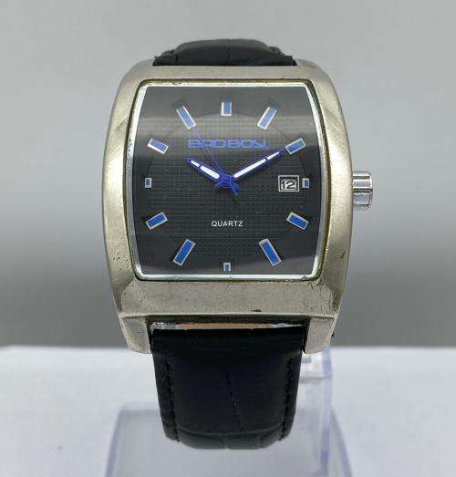 *BADBOY STEEL DATE DIVERS DRESS WATCH* R1 BID!