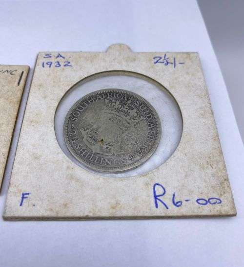 ***LOT OF 3 X SOLID SILVER SHILLING COINS***