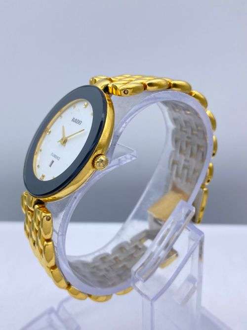 *BRILLIANT RADO FLORENCE GOLD SWISS DRESS WATCH* R1 BIDS