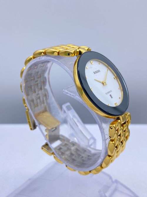 *BRILLIANT RADO FLORENCE GOLD SWISS DRESS WATCH* R1 BIDS