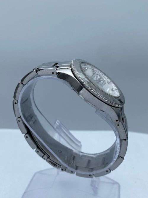 ***FOSSIL LADIES STEEL DIVERS DIAMANTE DIAL CHRONOGRAPH***