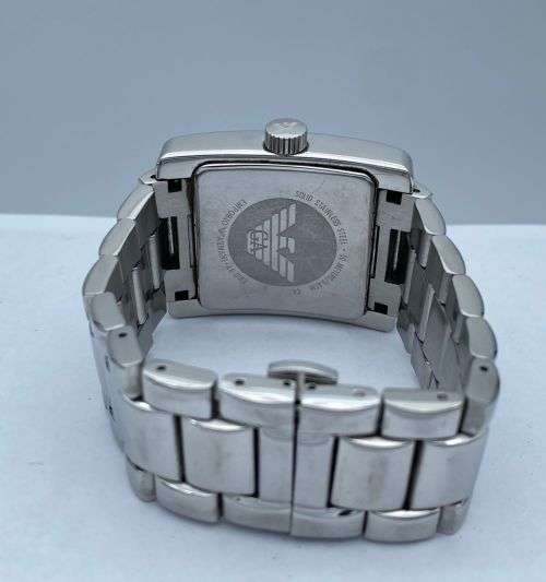***BEAUTIFUL ARMANI GRANDE DATE MENS DRESS WATCH*** R1 BIDS
