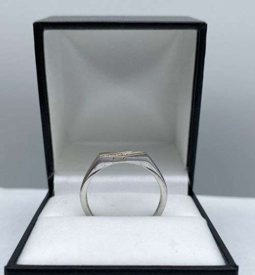 ***YELLOW GOLD & SILVER MENS BANDED ICON RING!***