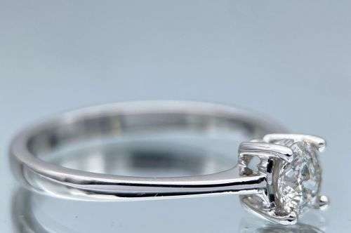 ***EGL 0.38CT DIAMOND ENGAGEMENT SOLITAIRE RING*** BRILLIANT RADIANCE!!!