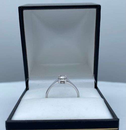 ***EGL 0.38CT DIAMOND ENGAGEMENT SOLITAIRE RING*** BRILLIANT RADIANCE!!!