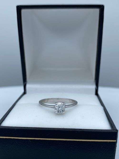 ***EGL 0.38CT DIAMOND ENGAGEMENT SOLITAIRE RING*** BRILLIANT RADIANCE!!!