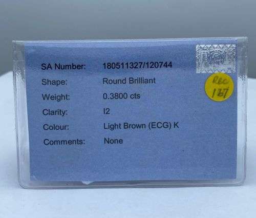 ***EGL 0.38CT DIAMOND ENGAGEMENT SOLITAIRE RING*** BRILLIANT RADIANCE!!!