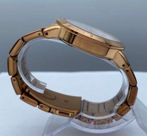 ***LUXURY HILFIGER 1985 ROSE GOLD MENS DIVERS WATCH*** R1 BIDS!